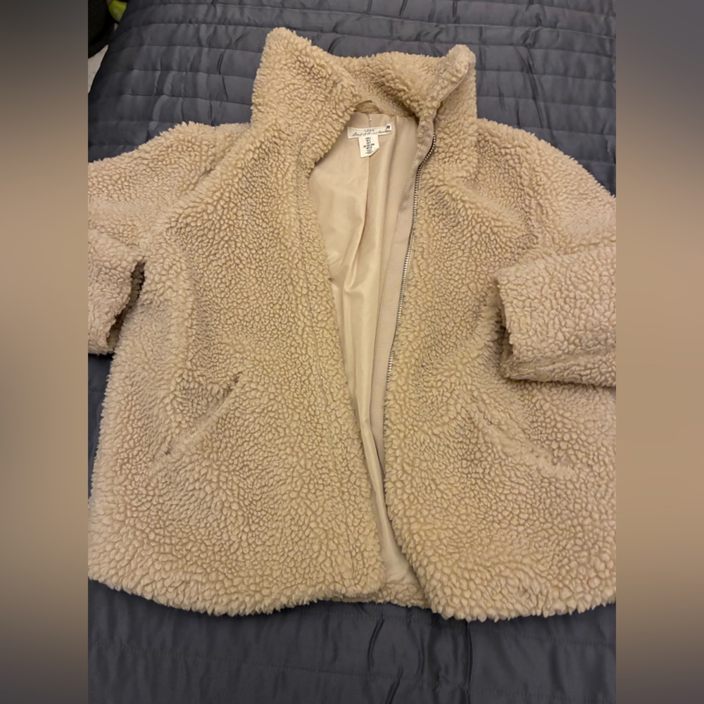 Cozy Cream Sherpa Jacket